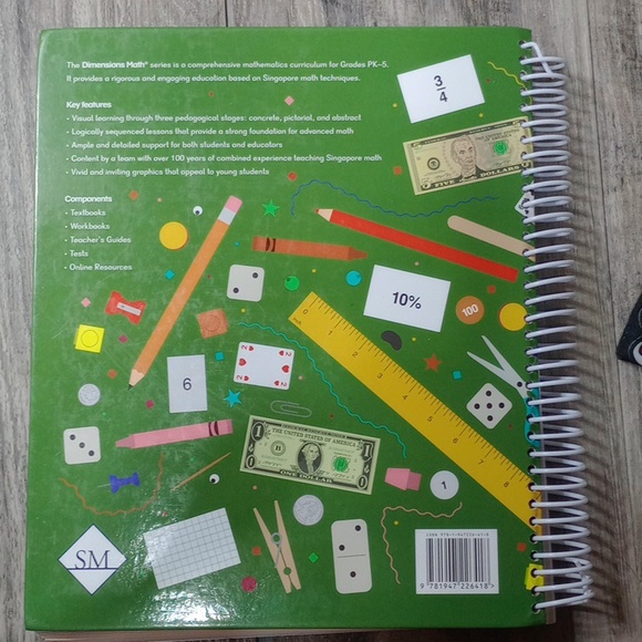 Singapore Math DIMENSIONS MATH Textbook 5B teachers guide - Picture 2 of 9